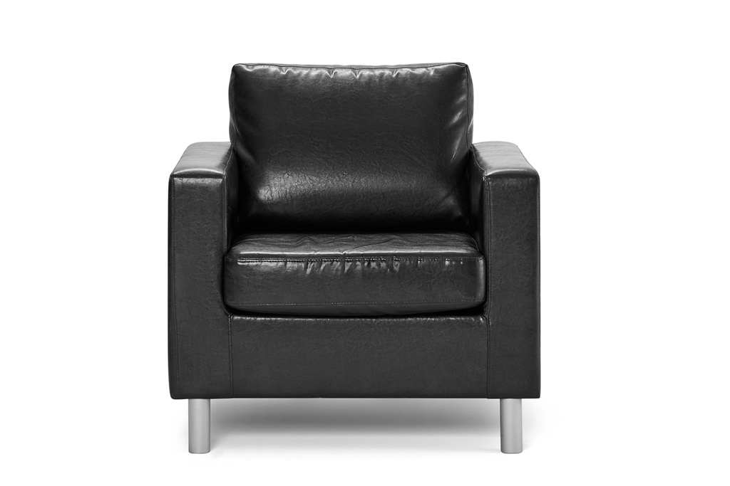 Кресло Ватсон кожаное - фото 1