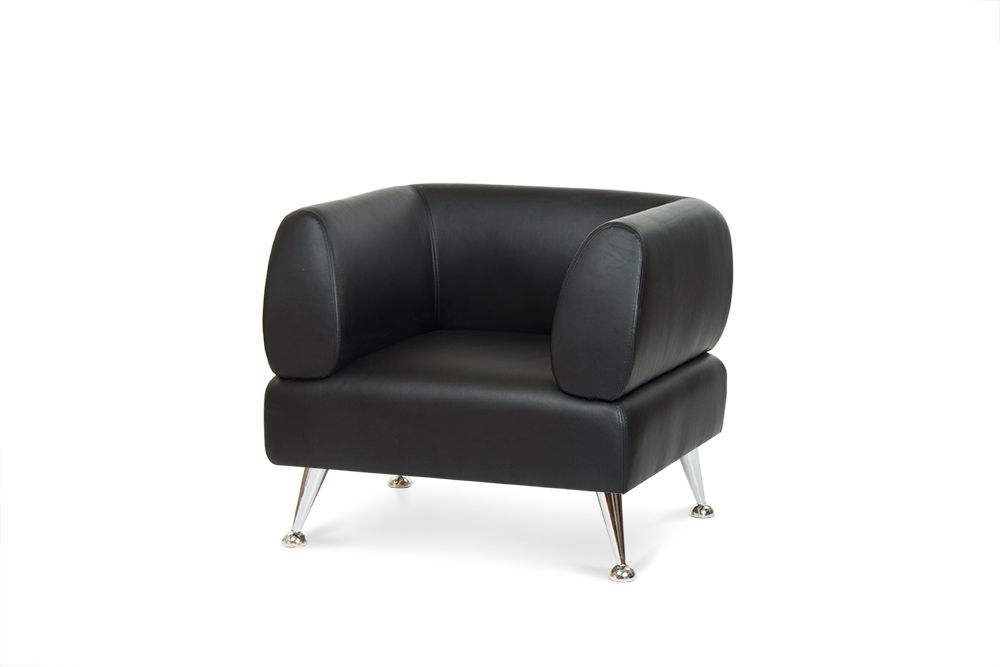 Кресло Вейт кожаное - фото 1