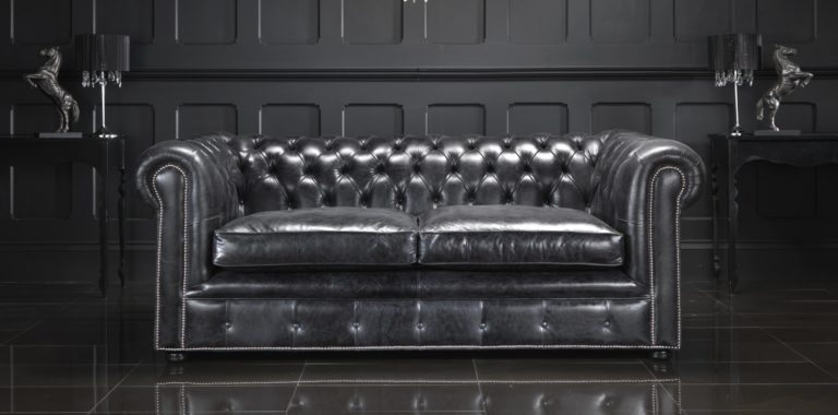 Перетяжка кожаного дивана - фото 2